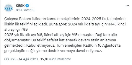 Hükümetin zam teklifi milyonları hayal kırıklığına uğrattı, gözler 3. toplantıya çevrildi