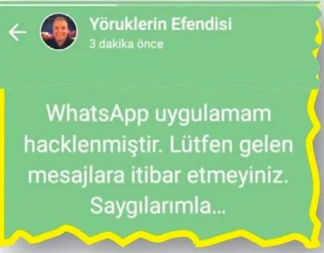 Muhittin Böcek, aldatıldığını öne süren gelininin kendisine attığı mesajı WhatsApp'ta paylaştı