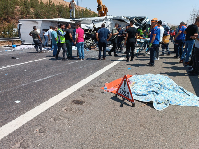 Gaziantep'te 16 kişinin hayatını kaybettiği trafik kazasında otobüs şoförüne 16 yıl 8 ay hapis cezası