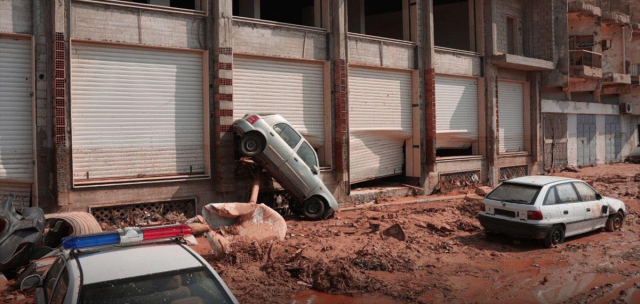 Kasırganın yerle bir ettiği Libya'nın son hali, durumun vahametini ortaya koyuyor