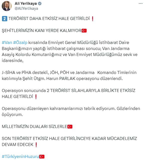 Özel harekat ve komandolardan nefes kesen operasyon! 2 terörist böyle etkisiz hale getirildi