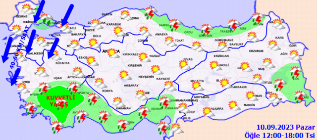 Meteoroloji'den 13 ile turuncu ve sarı kodlu uyarı! Sel ve su baskınları bekleniyor