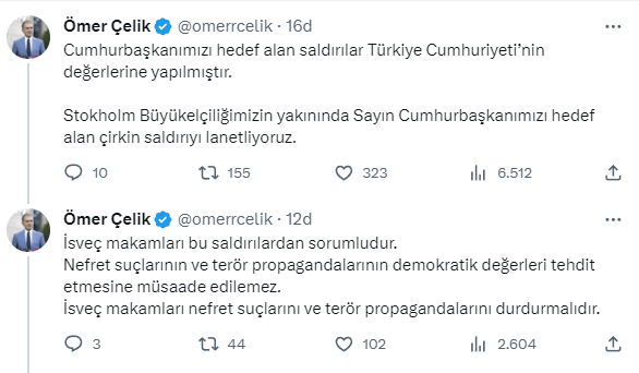 AK Parti'den Cumhurbaşkanı Erdoğan'a yönelik provokasyona sert tepki