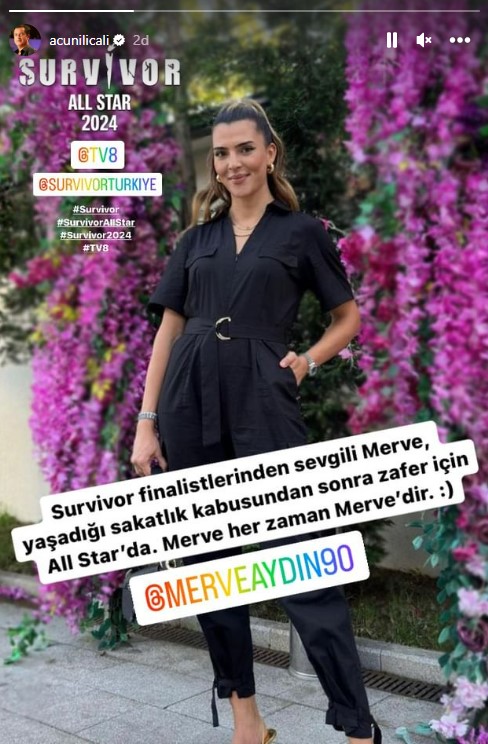 Survivor All Star 2024'ün 9. yarışmacısı Merve Aydın oldu