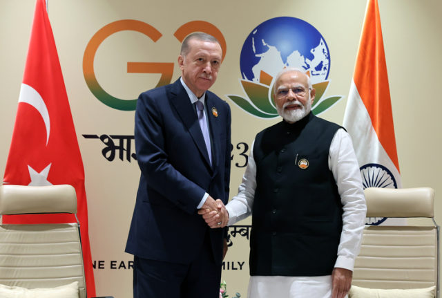 Cumhurbaşkanı Erdoğan'da Hindistan'daki G20 Liderler Zirvesi'nde diplomasi trafiği