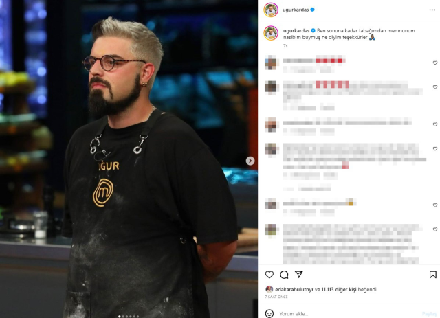 MasterChef All Star'da yarışmaya veda eden isim Uğur Kardaş oldu