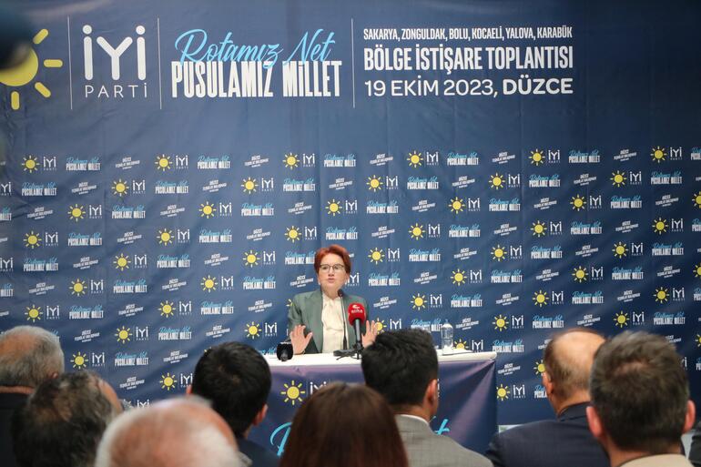 Akşener: Netanyahu'nun yaptığı her türlü mezalimi, terörü lanetliyorum