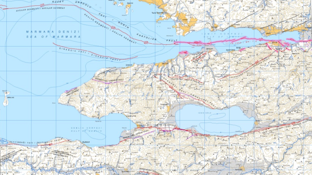 TÜRKİYE DİRİ FAY HARİTASI: 485 diri fay deprem üretebilir! İşte risk altındaki 110 ilçe
