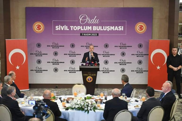 TBMM Başkanı Kurtulmuş: İsrail zulmü önlenmezse, hiçbir insan emniyette olamaz