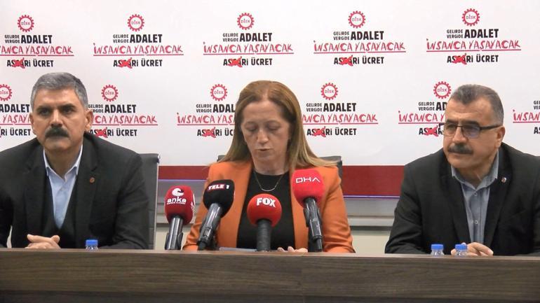 DİSK Genel Başkanı Çerkezoğlu: İlk kez asgari ücretle ilgili öneri paylaşmayacağız