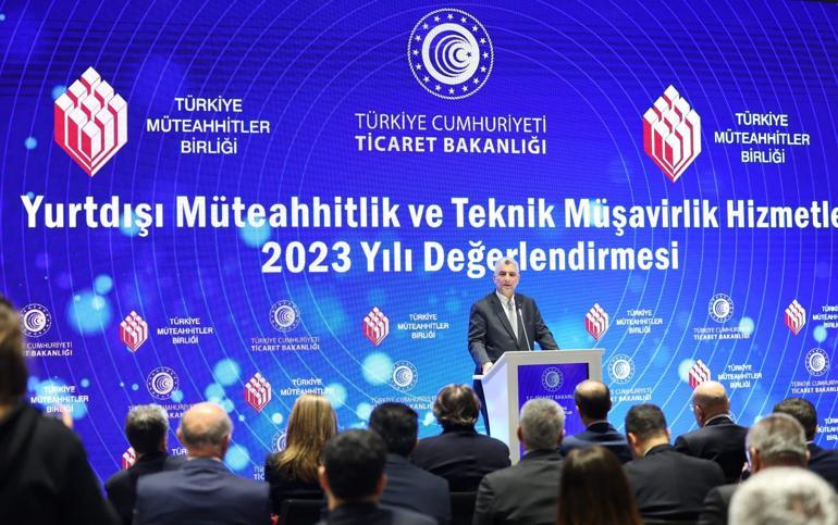 Bakan Bolat: Yurt dışı müteahhitlik sektörümüz 2023'ü 27 milyar 400 milyon dolarlık proje ile kapattı