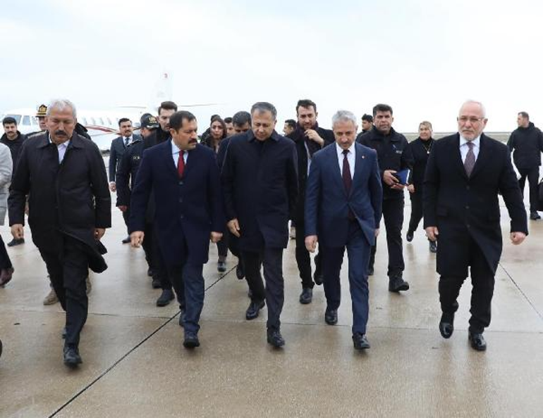 İçişleri Bakanı Yerlikaya, Hatay'da