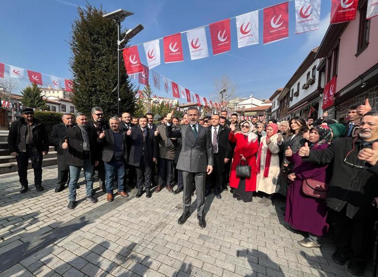 Yeniden Refah Partisi’nin Ankara Adayı Suat Kılıç, ilk Seçim Koordinasyon Merkezi’ni açtı