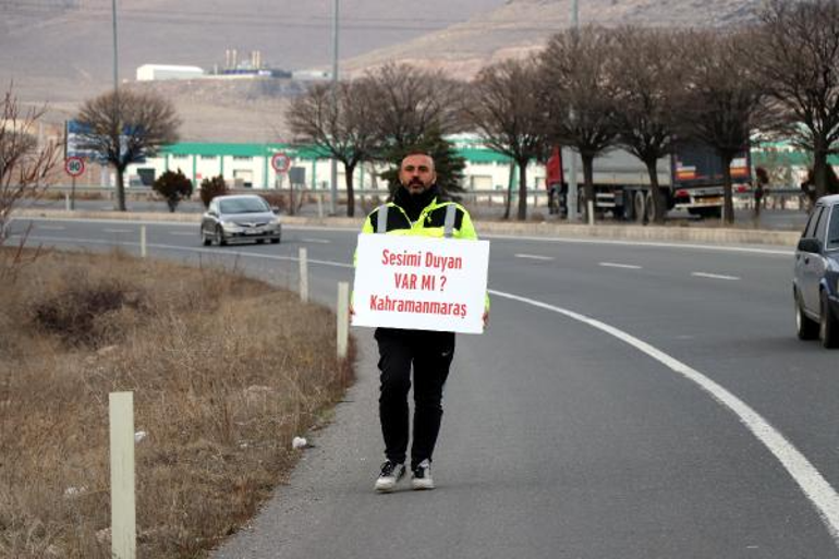 Başkan adayı olduğu Kahramanmaraş'a, 8 gündür yürüyor