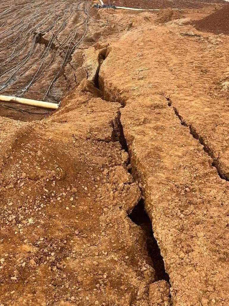 9 işçinin toprak altında kaldığı madende çekilen çatlak fotoğrafları bilirkişi raporunda