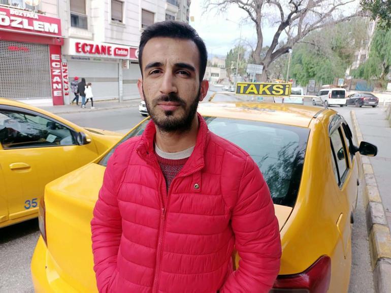 İzmir'de taksiciyi yumruklayan şüpheli serbest