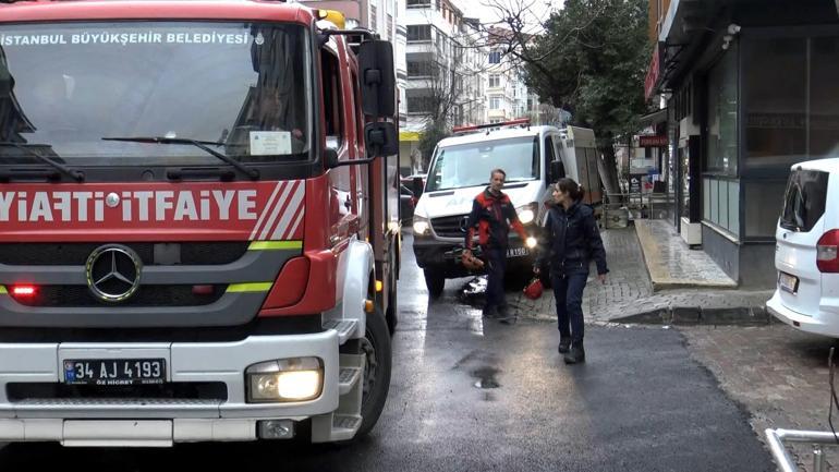 Avcılar'da inşaata beton dökülürken yan binanın duvarı delindi