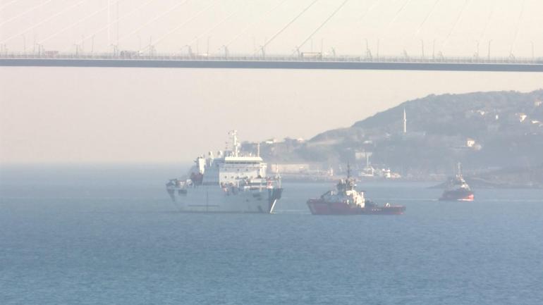 İstanbul Boğazı’nda hasar gören kabloların onarım çalışmaları devam ediyor