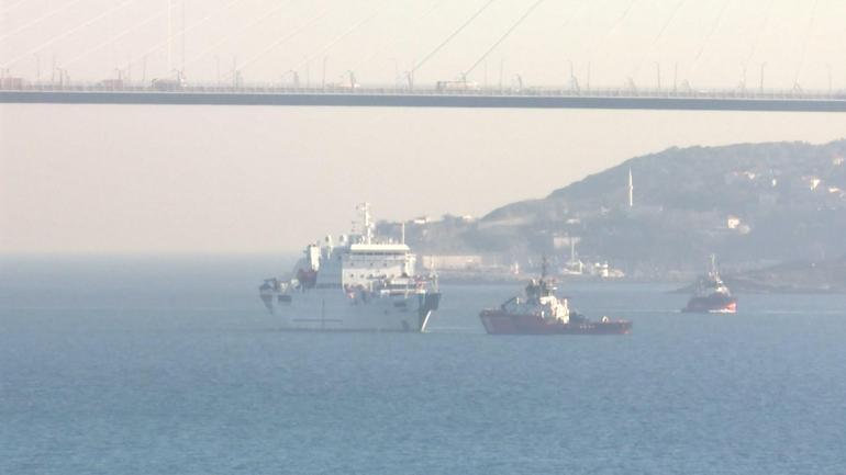 İstanbul Boğazı’nda hasar gören kabloların onarım çalışmaları devam ediyor