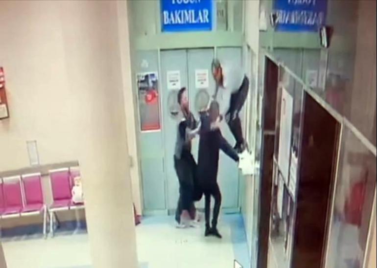 Edirne'de doktoru yumruklayan hasta yakını tutuklandı
