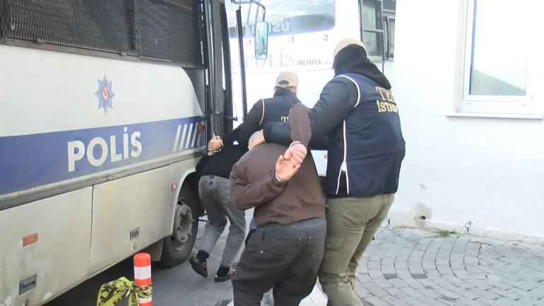 Kilise saldırısıyla ilgili sağlık kontrolünden geçirilen şüpheliler Çağlayan Adliyesi'ne getirildi