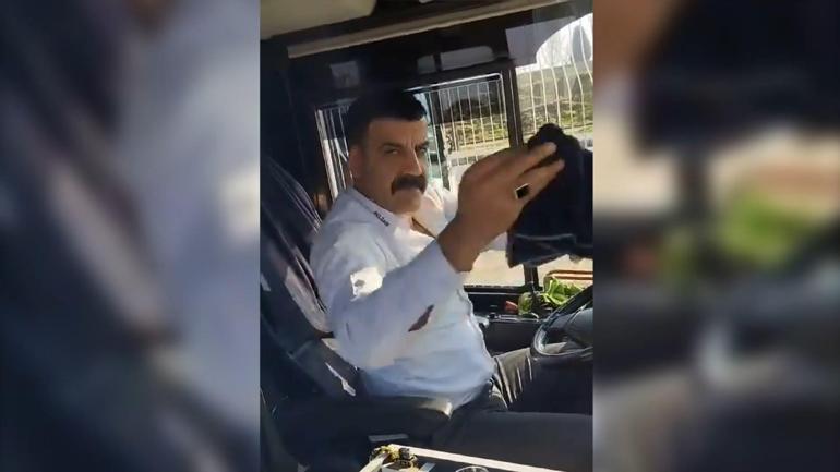 Şanlıurfa'da belediye işçilerinin yüzde 107'lik 'zam' sevinci; otobüsü durduran şoför, göbek attı