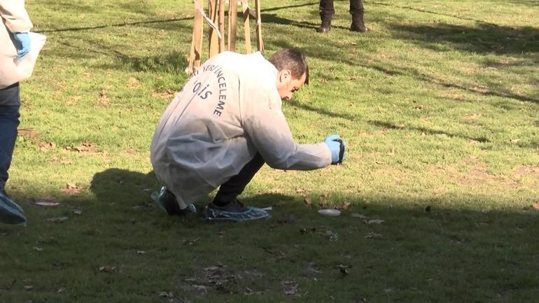 Sultangazi'de parkta bulunan cenin polisleri harekete geçirdi