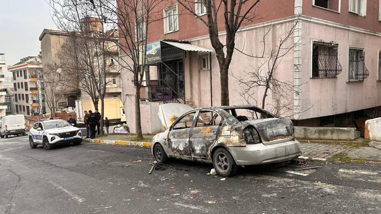 Beylikdüzü’nde 14 yaşındaki çocuk bıçakladığı adamın arabasını yaktı