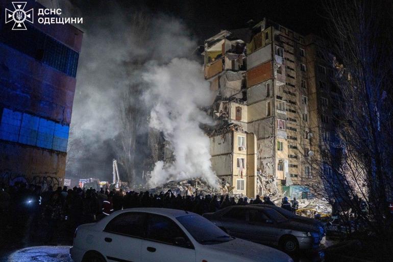 Rusya’nın Odessa’ya yaptığı dron saldırısında ölü sayısı 4’e yükseldi