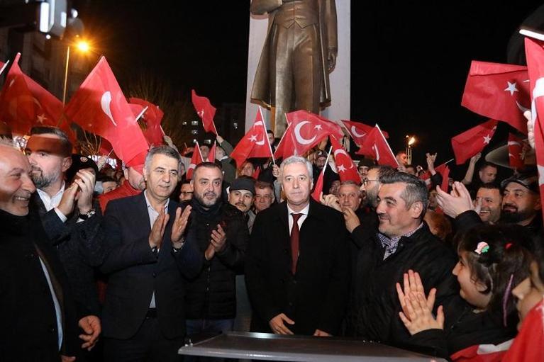 Çanakkale Zaferi’nin 109. yıl dönümü için Büyükçekmece’de zafer yürüyüşü yapıldı