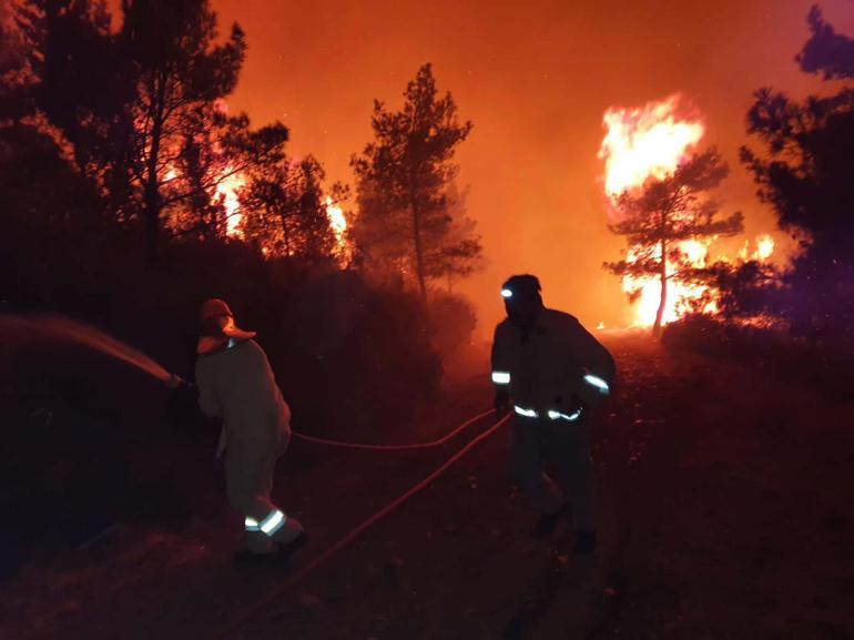 Marmaris'te ormanı yakan sanığın 19 yıl hapis ve 190 bin TL para cezası onandı