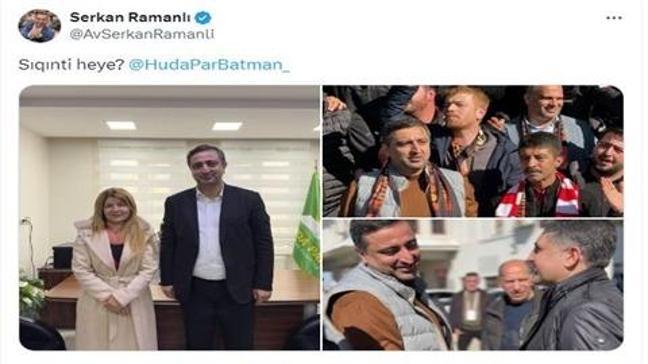 Batman'da HÜDA PAR'lı aday ile maç izleyen DEM Partili aday, partisinden ihraç edildi