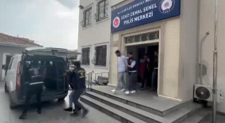 Bağcılar'da 195 bin liralık kapkaç kamerada