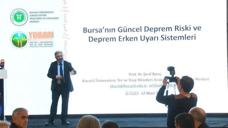 Prof. Dr. Barış: Bursa'da İznik ve Gemlik fayı aynı anda kırılırsa 7.7 büyüklüğünde deprem olur