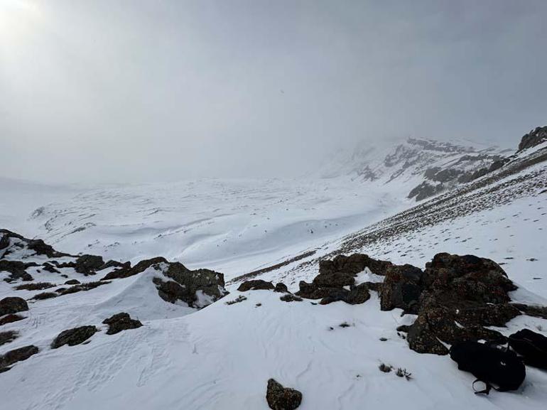 Nemrut'ta ayılar, kış uykusundan uyandı