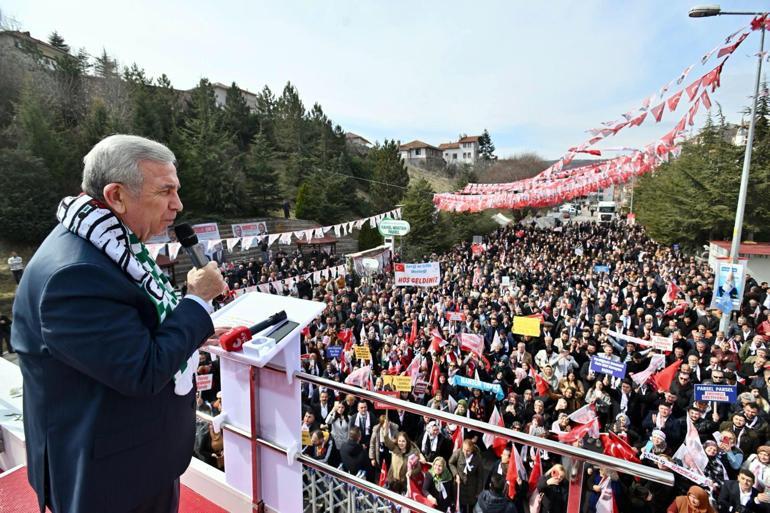 Mansur Yavaş: Kanalizasyonu açık, suyu akmayan köy kalmayacak