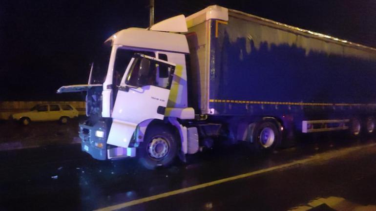 Konya’da 4 TIR'ın karıştığı zincirleme kaza: 1 ölü, 3 yaralı