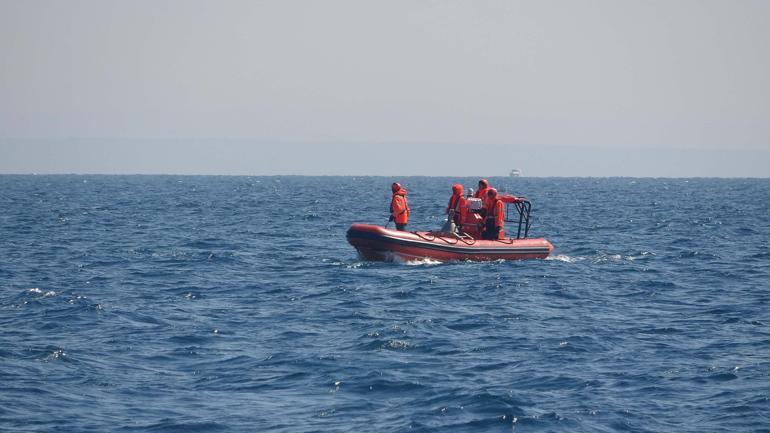 Çanakkale açıklarında batan bottaki göçmenleri arama çalışmaları, 7'nci gününde