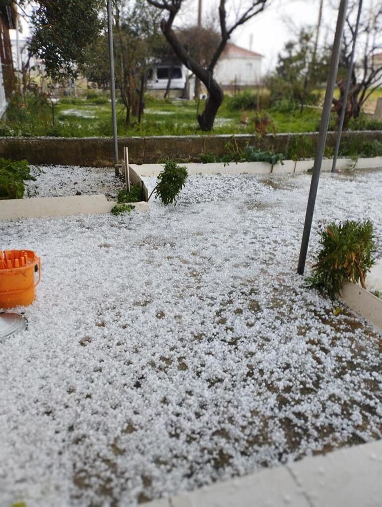 Çanakkale'de hortum kamerada