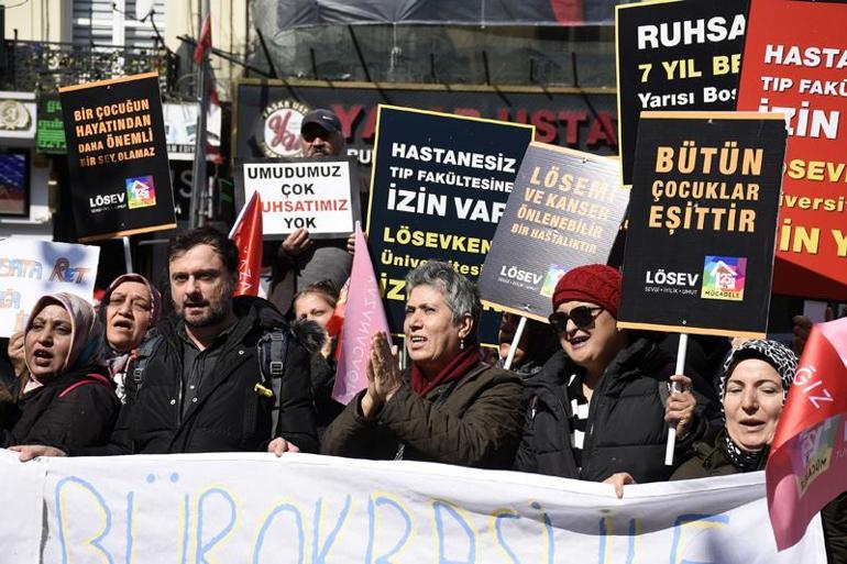 LÖSANTE Hastanesi için protesto