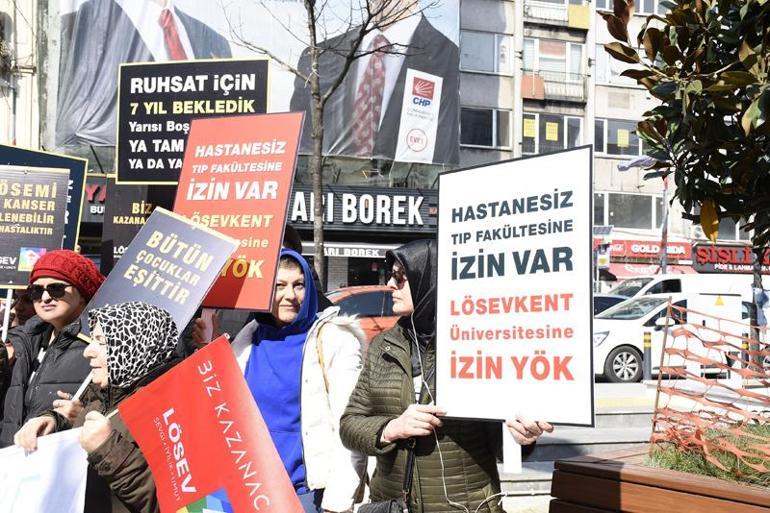 LÖSANTE Hastanesi için protesto