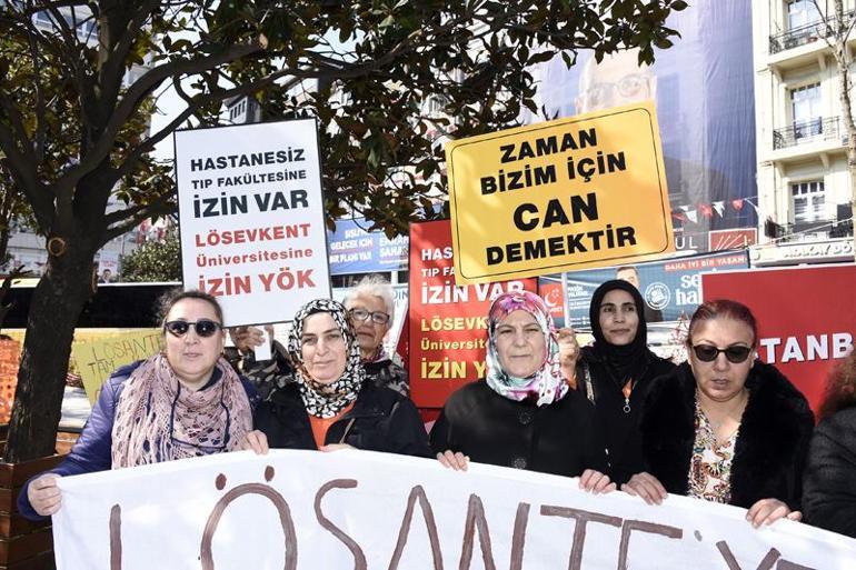 LÖSANTE Hastanesi için protesto