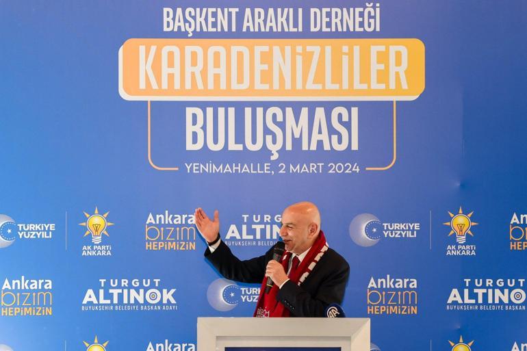 Turgut Altınok: Rakibim bütün mesaisini cumhurbaşkanı adaylığına harcadı