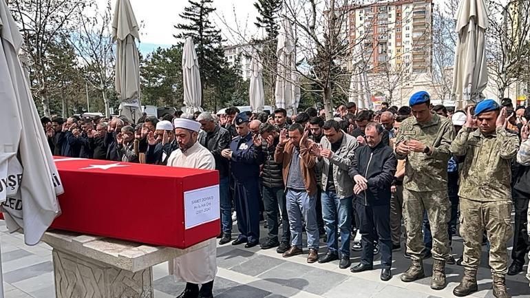 Muğla'da kazada ölen astsubay, memleketi Kayseri'de toprağa verildi