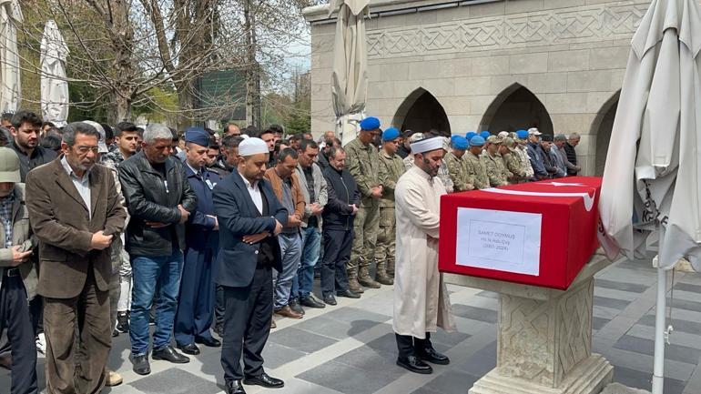 Muğla'da kazada ölen astsubay, memleketi Kayseri'de toprağa verildi