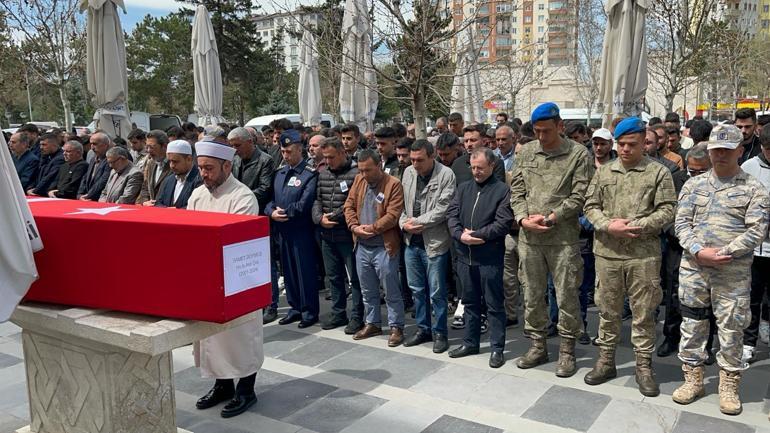 Muğla'da kazada ölen astsubay, memleketi Kayseri'de toprağa verildi