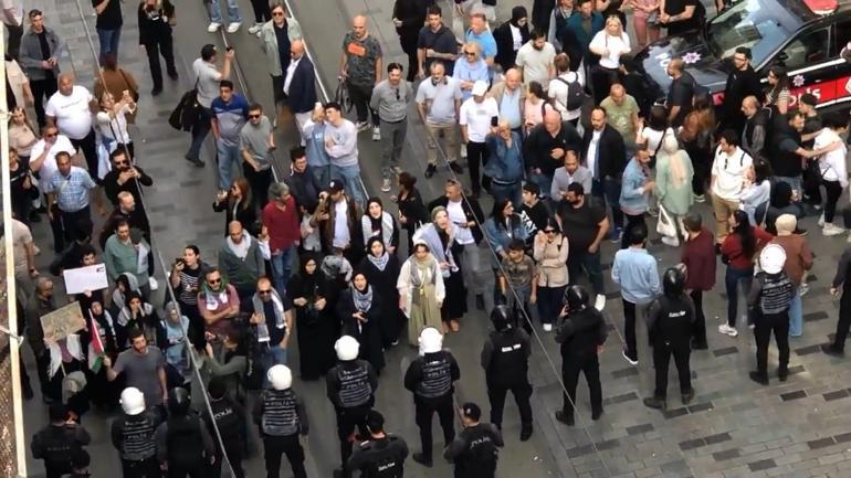 Bakan Yerlikaya'dan İsrail protestosuyla ilgili açıklama: 2 emniyet görevlisi açığa alındı