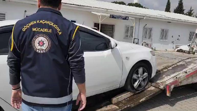 Otomobilden 3 kaçak göçmen çıktı; organizatör tutuklandı