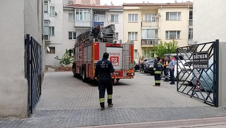 Polisten saklanırken komşusunun balkonunda mahsur kaldı