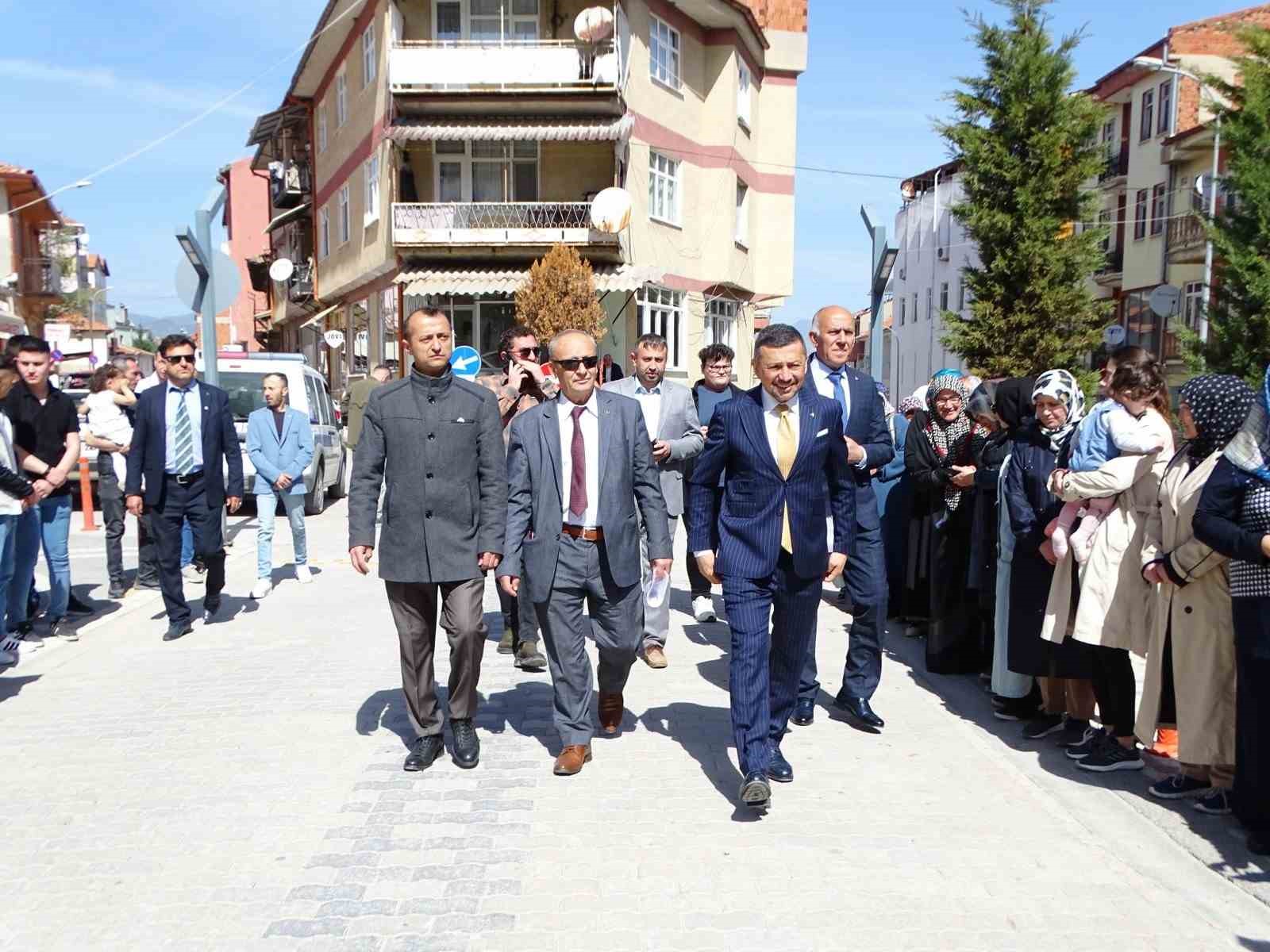 Hisarcık Belediyesinde devir teslim töreni düzenlendi